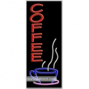 Coffee (vertical) Neon Sign (13