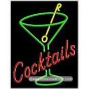 Cocktails Neon Sign (24