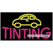 Auto Tinting Neon Sign (24" x 31" x 3")