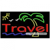 Travel Neon Sign (20