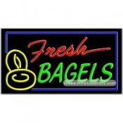 Fresh Bagels Neon Sign (20