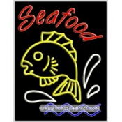 Seafood Neon Sign (24