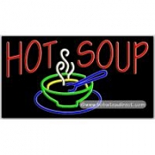 Hot Soup Neon Sign (20