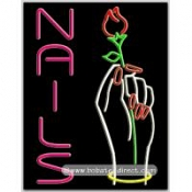 Nails Neon Sign (24