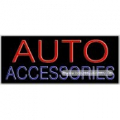 Auto Accessories Neon Sign (13" x 32" x 3")