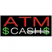 ATM Cash Neon Sign (13