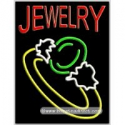 Jewelry (large size) Neon Sign (24" x 31" x 3")