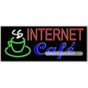 Internet Café Neon Sign (13