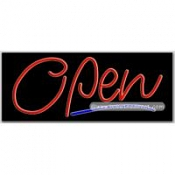 Open Neon Sign (13