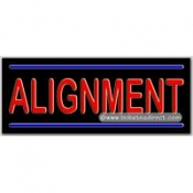 Alignment Neon Sign (13