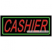 Cashier Neon Sign (13