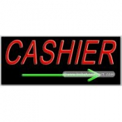 Cashier Neon Sign (13