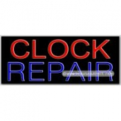 Clock Repair Neon Sign (13