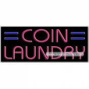 Coin Laundry Neon Sign (13