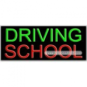 Driving School Neon Sign (13