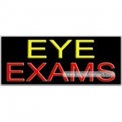 Eye Exams Neon Sign (13