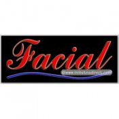 Facial  Neon Sign (13