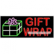 Gift Wrap Neon Sign (13