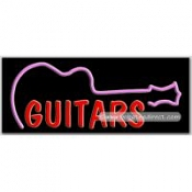 Guitars Neon Sign (13