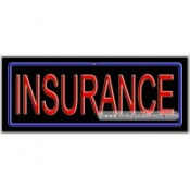 Insurance Neon Sign (13