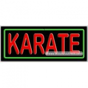 Karate Neon Sign (13
