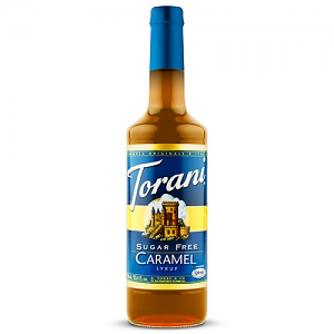 Torani Sugar Free Caramel Syrup 750mL