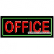 Office Neon Sign (13" x 32" x 3")