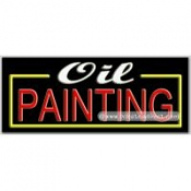 Oil Painting Neon Sign (13