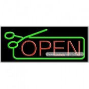 Open Neon Sign (13