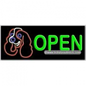 Open Neon Sign (13