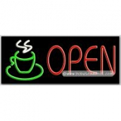 Open Neon Sign (13