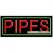 Pipes Neon Sign (13" x 32" x 3")