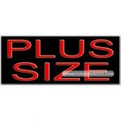 Plus Size Neon Sign (13