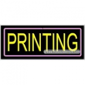 Printing Neon Sign (13