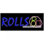 Rolls Neon Sign (13" x 32" x 3")
