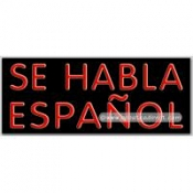 Se Habla Espanol Neon Sign (13