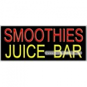 Smoothies Juice Bar Neon Sign (13