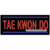 Tae Kwon Do Neon Sign (13