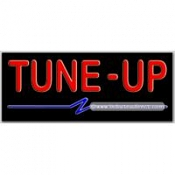 Tune-Up Neon Sign (13" x 32" x 3")