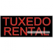 Tuxedos Rental Neon Sign (13