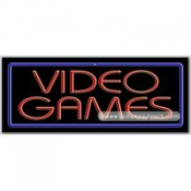 Video Games Neon Sign (13