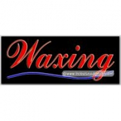 Waxing Neon Sign (13