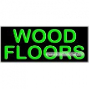 Wood Floors Neon Sign (13