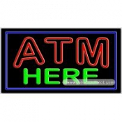 ATM Here Neon Sign (13