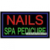Nails Spa Pedicure Neon Sign (20