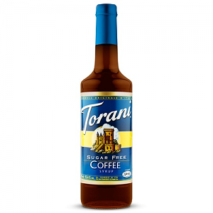 Torani Sugar Free Coffee Syrup 750mL