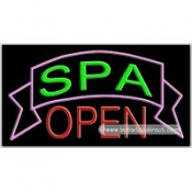 Spa Open Neon Sign (20