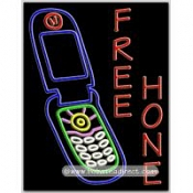 Free Phone Neon Sign (20