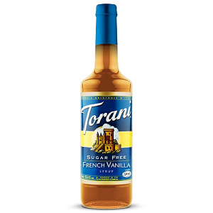 Torani Sugar Free French Vanilla Syrup 750mL