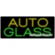 Auto Glass LED Sign (11" x 27" x 1")